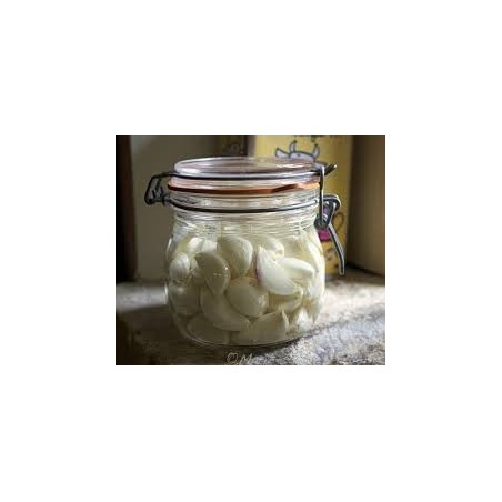 Ail blanc lactofermenté